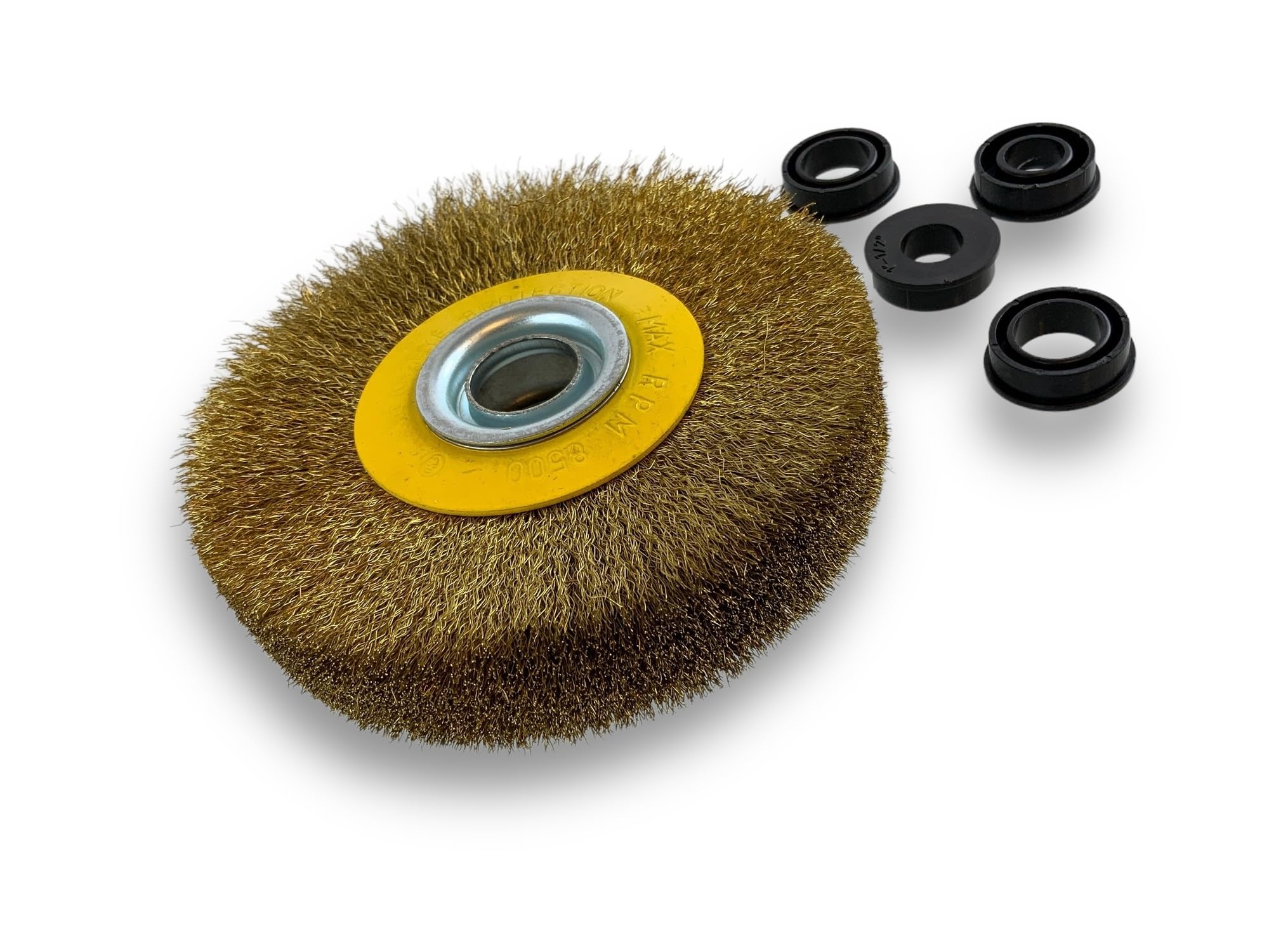kibros-brosse-circulaire-touret-laiton-souple-125-mm-3-rangs image 2