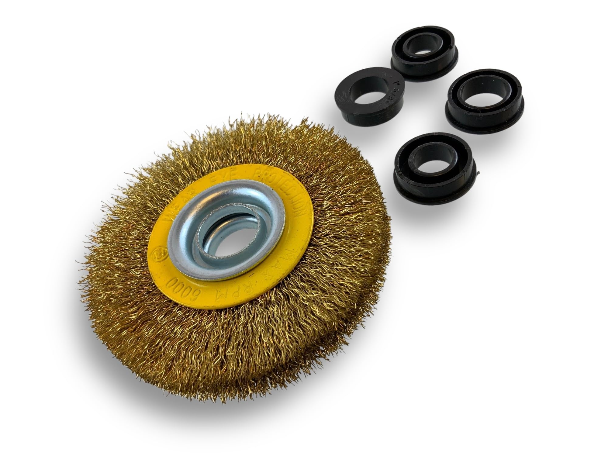 kibros-brosse-circulaire-touret-laiton-dur-100-mm-2-rangs image 2