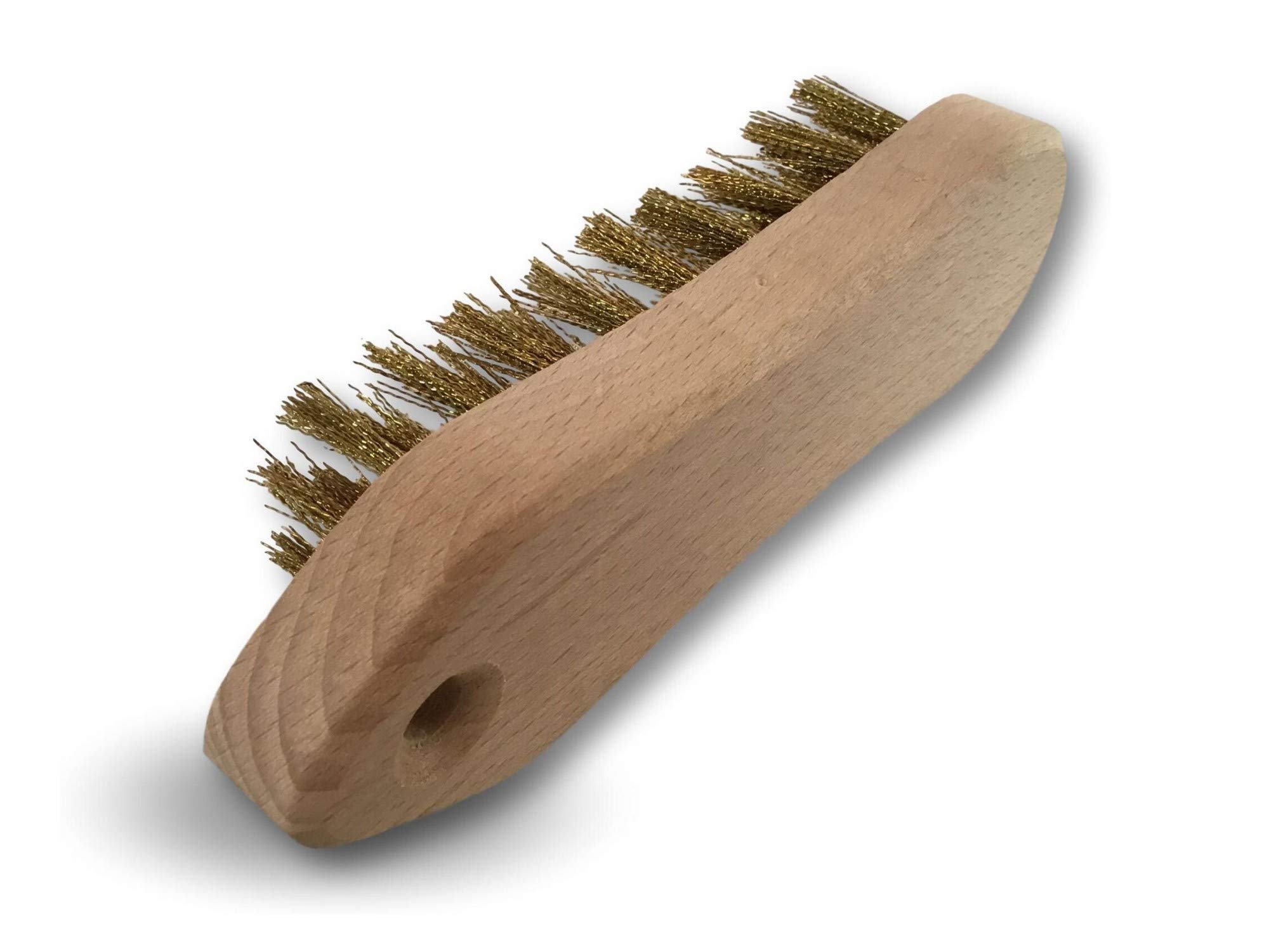 kibros-31l5-brosse-m-tallique-violon-laiton-manche-bois image 2