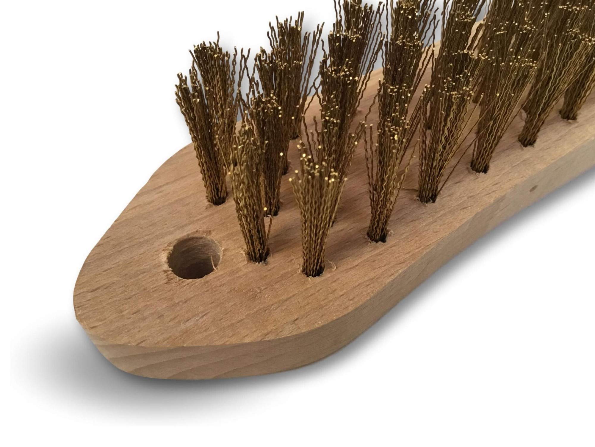 kibros-31l5-brosse-m-tallique-violon-laiton-manche-bois image 3