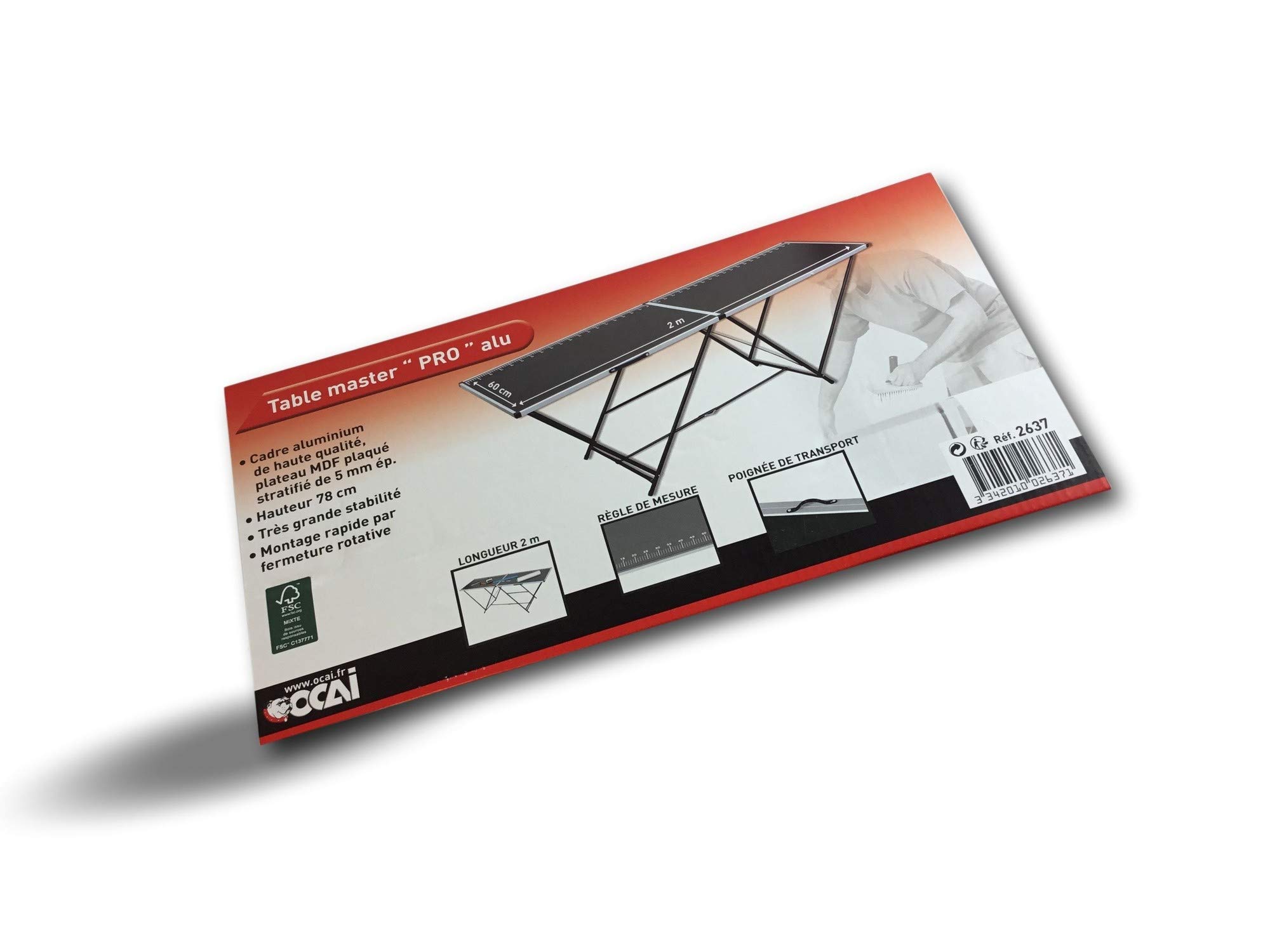 kibros-table-encoller-tapissier-aluminium-2-m-pliante image 5