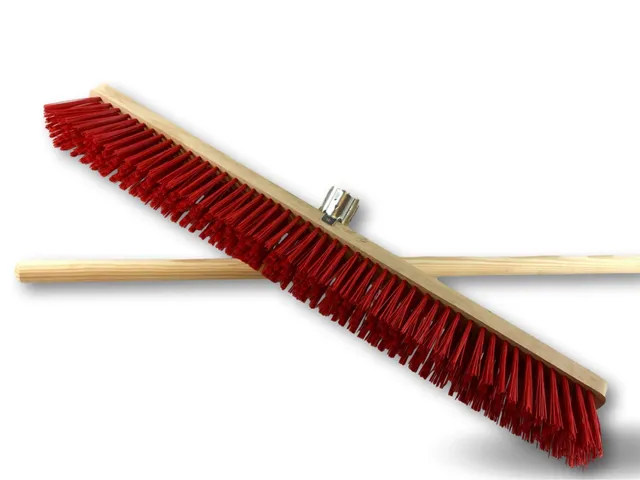 kibros-balai-cantonnier-pvc-80-cm-avec-manche-bois image 1