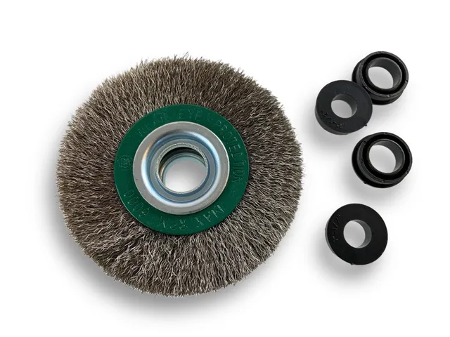 kibros-brosse-circulaire-inox-souple-100-mm-3-rangs-x1 image 1