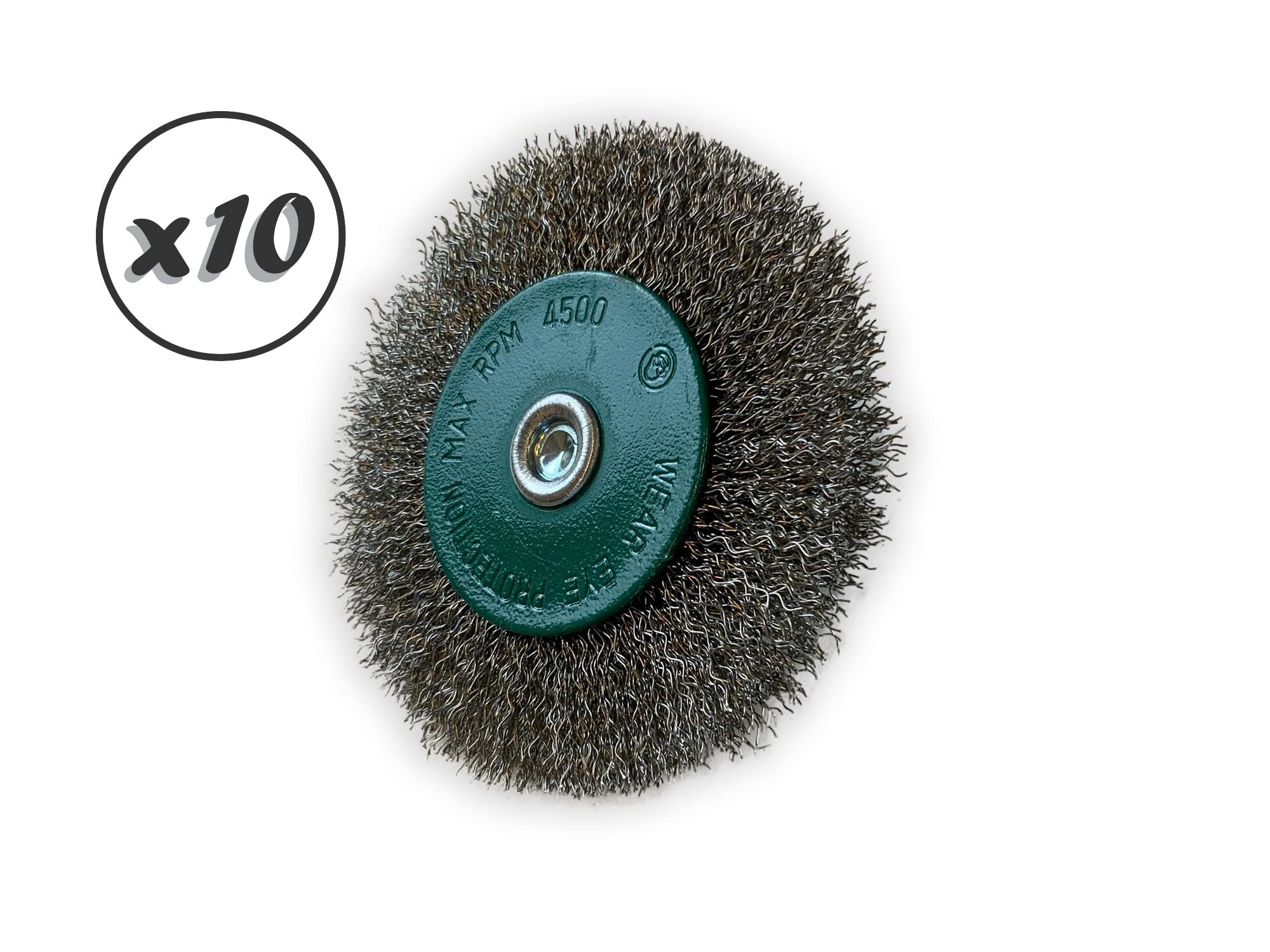 kibros-100-mm-12-mm-brosse-circulaire-inox-dur-lot-10 image 2