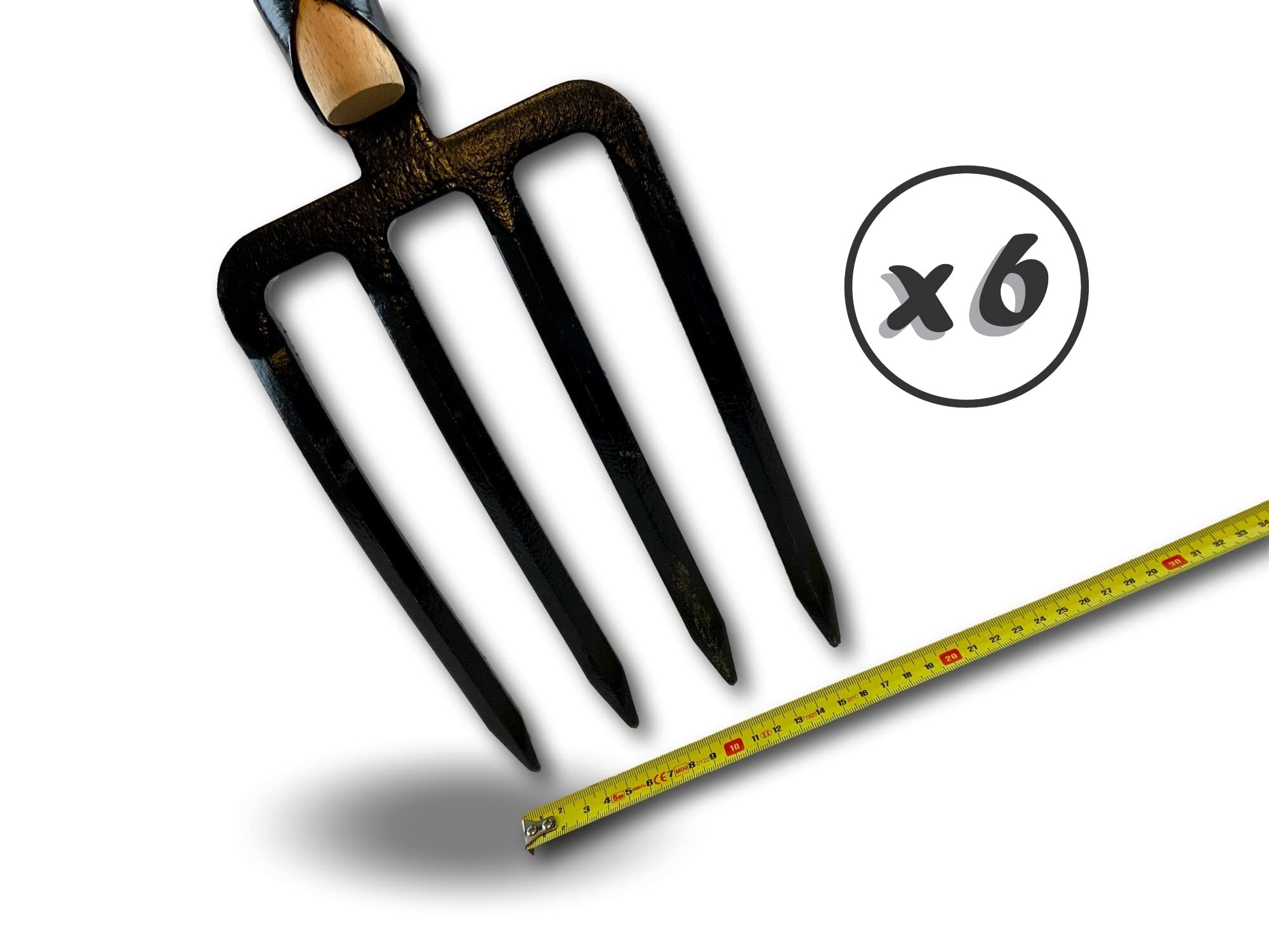 kibros-lot-6-fourches-b-che-4-dents-manche-120-cm image 7