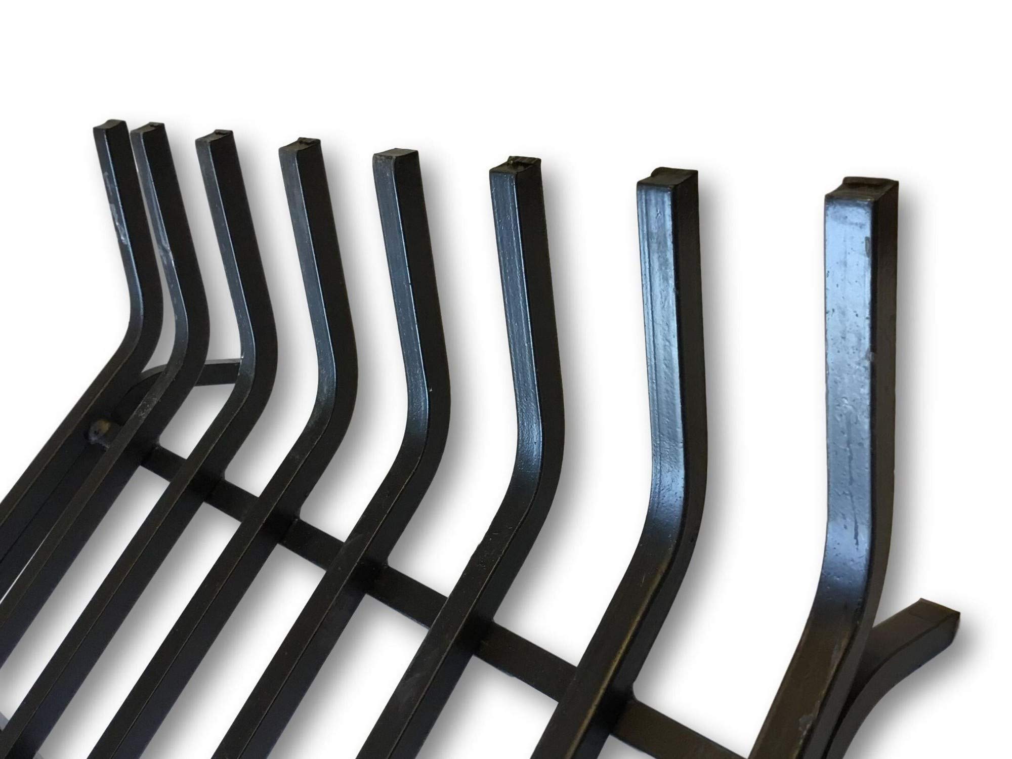 kibros-grille-porte-b-ches-acier-forg-grille-40x36x16-cm image 4